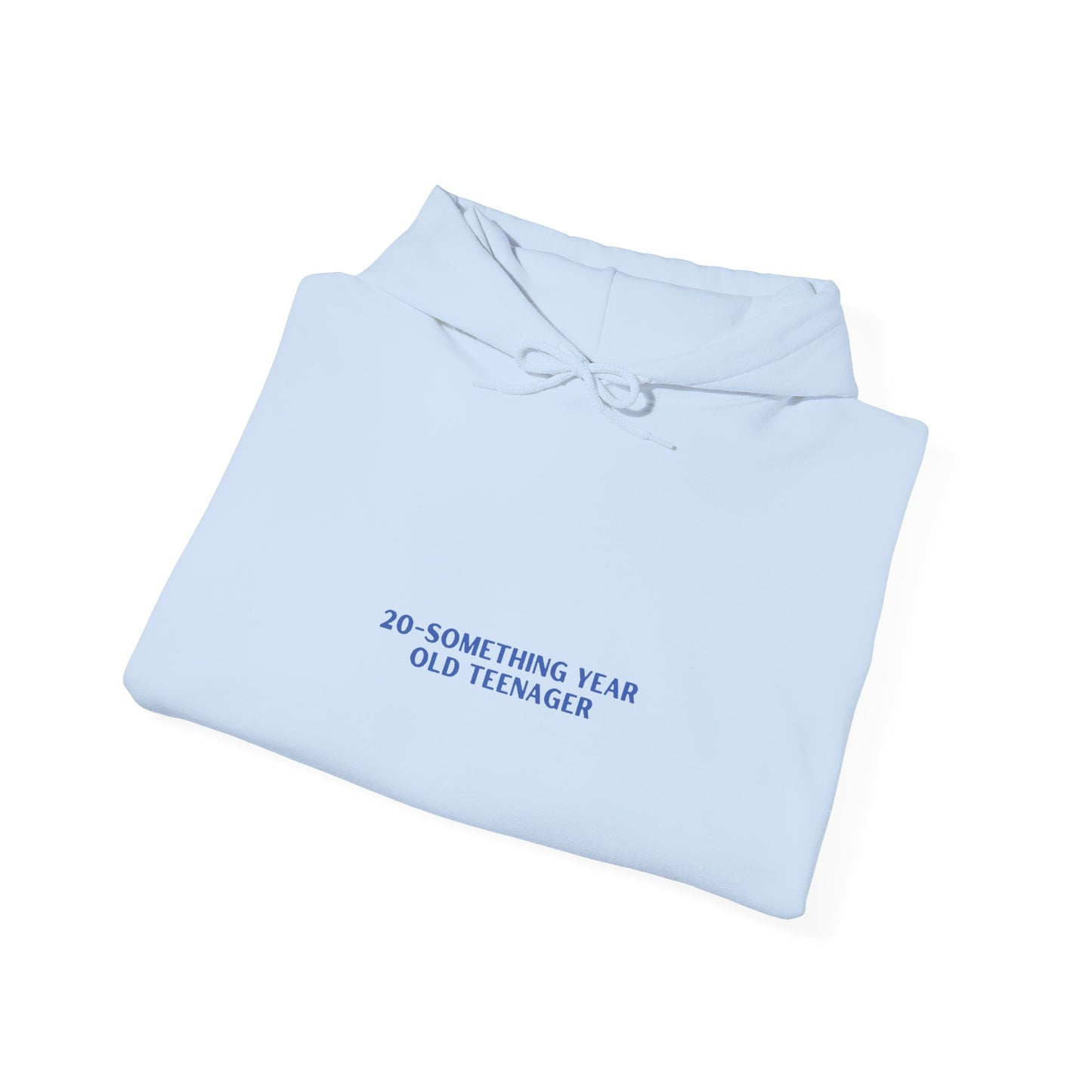 Young at Heart Sky Blue Hoodie