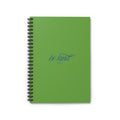 Be Kind script typography Spiral Notebook | Ruled lined journal