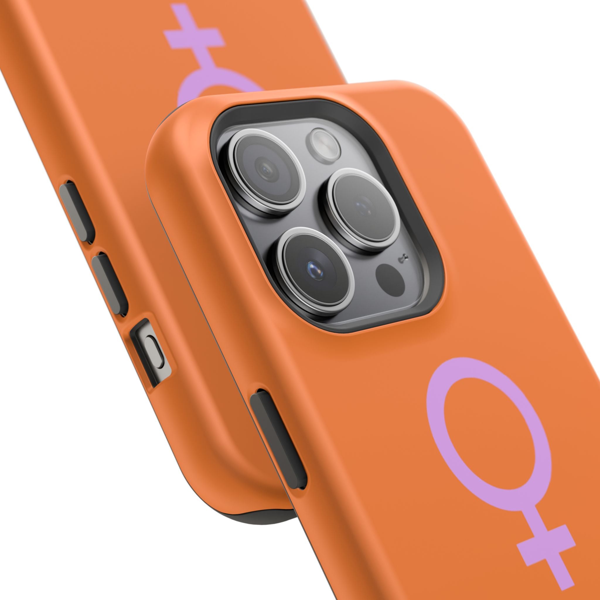Purple Venus Symbol Phone Case | Impact-Resistant Case