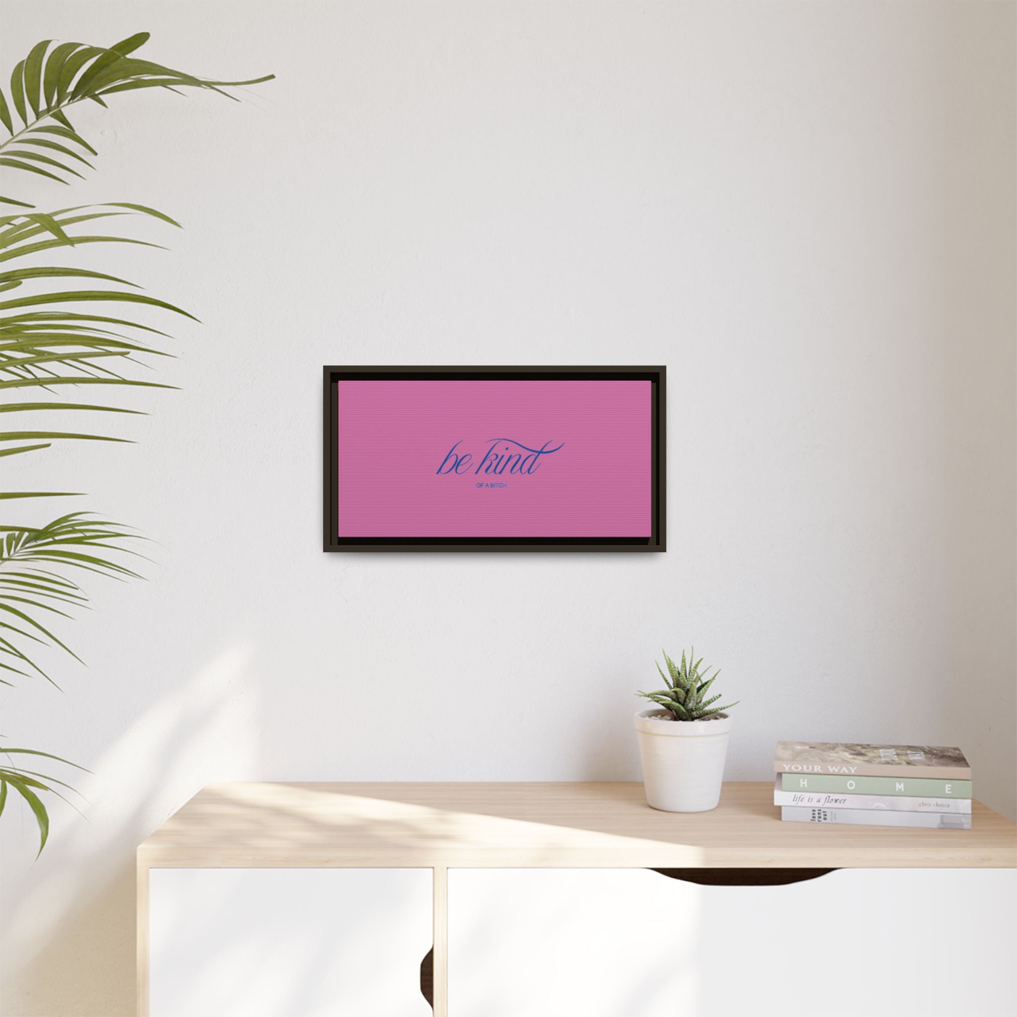 Matte Canvas, Framed (Multi-color)