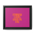 Matte Canvas, Framed (Multi-color)