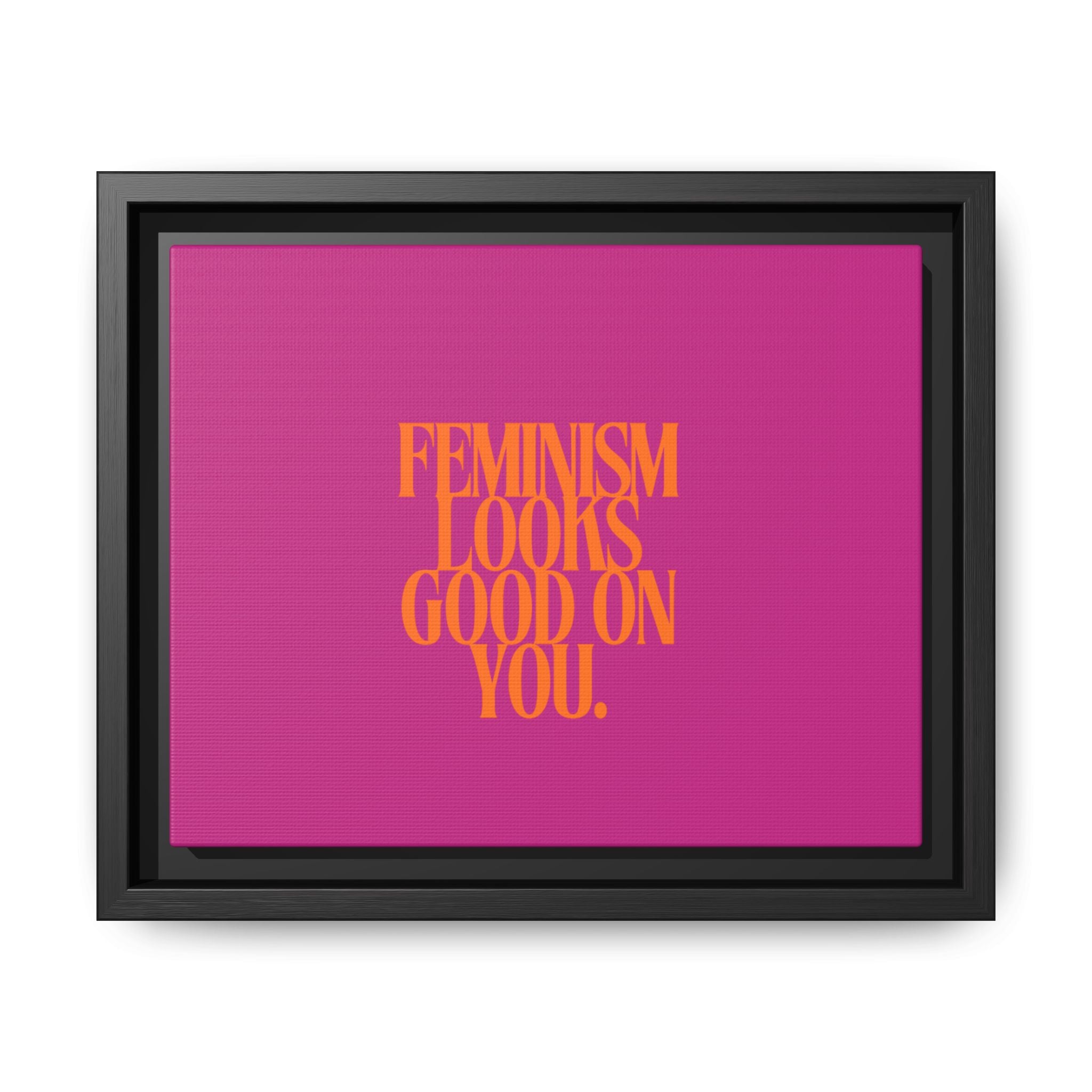 Matte Canvas, Framed (Multi-color)