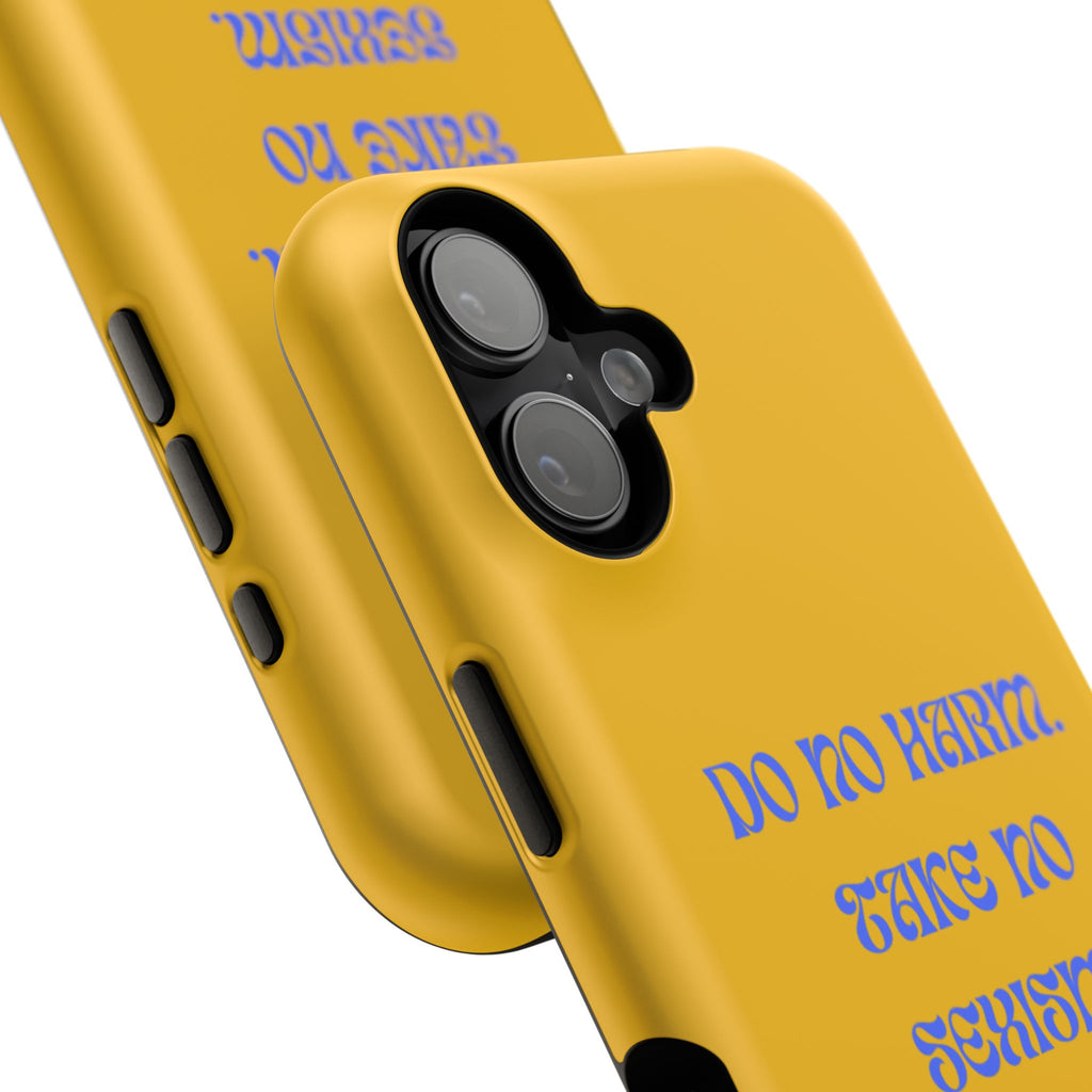 Do No Harm, Take No Sexism Phone Case | Impact-Resistant Case