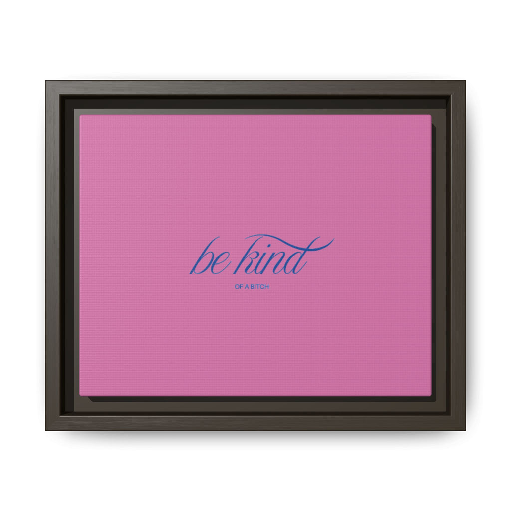 Matte Canvas, Framed (Multi-color)
