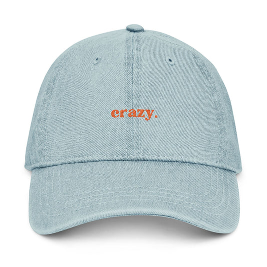 Crazy Denim Hat (Embroidery)