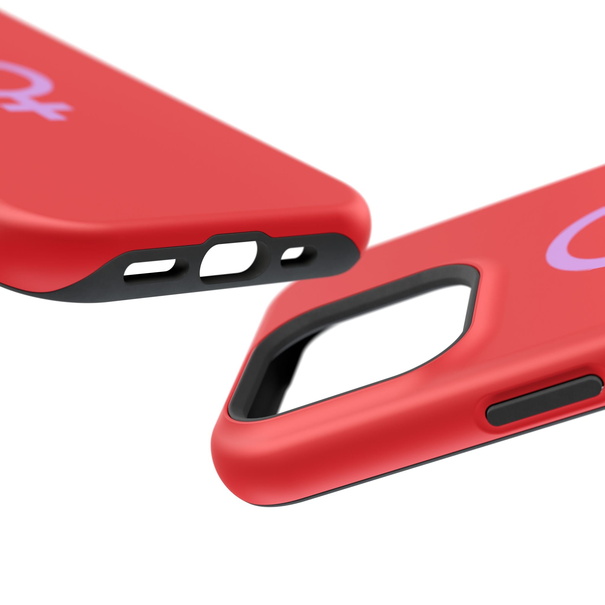 Venus Female Symbol phone case | Impact-Resistant Case, Red