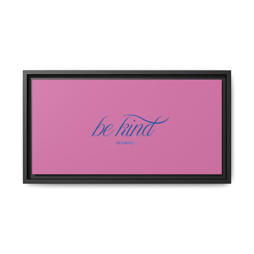Matte Canvas, Framed (Multi-color)