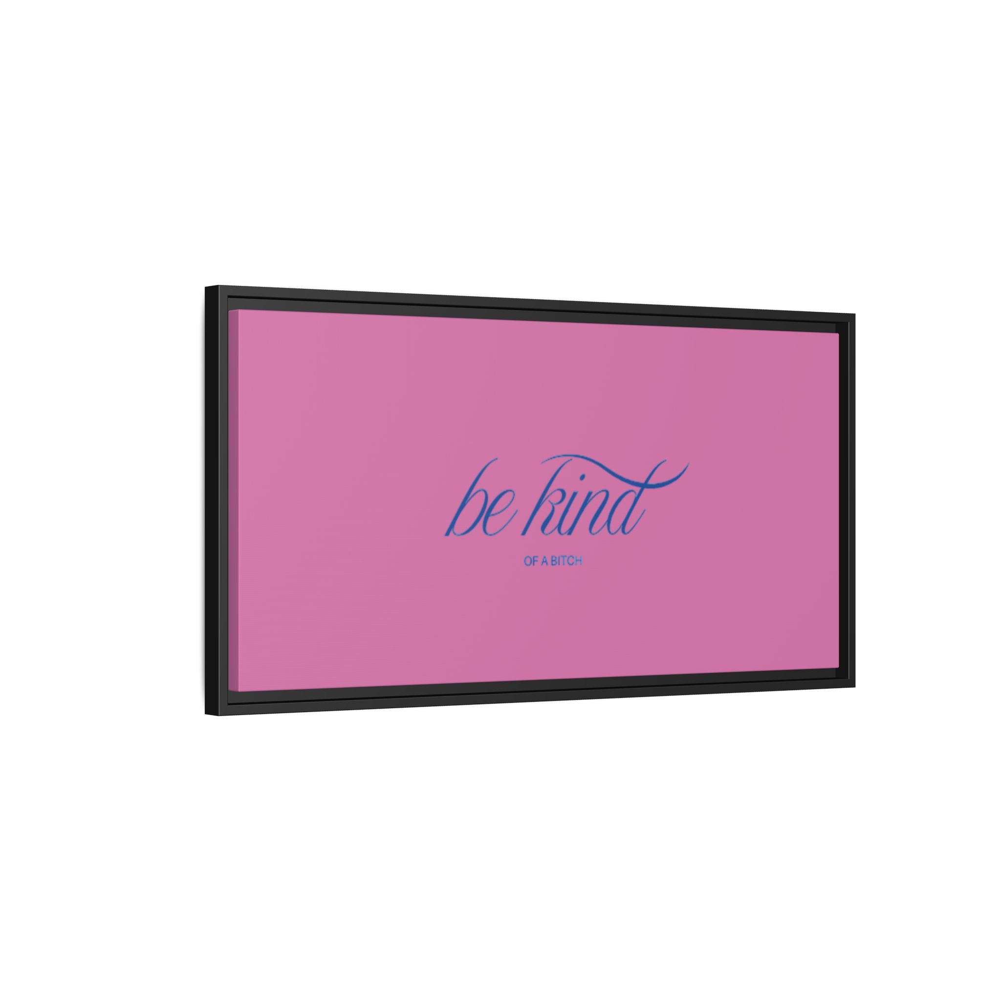 Matte Canvas, Framed (Multi-color)