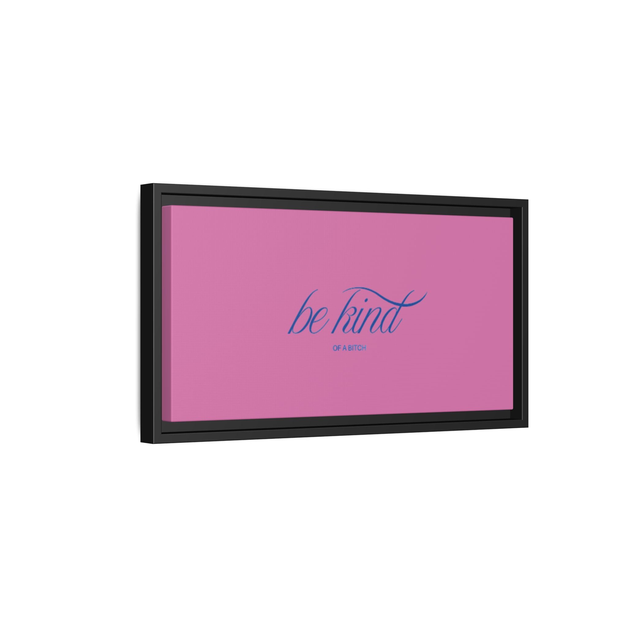 Matte Canvas, Framed (Multi-color)