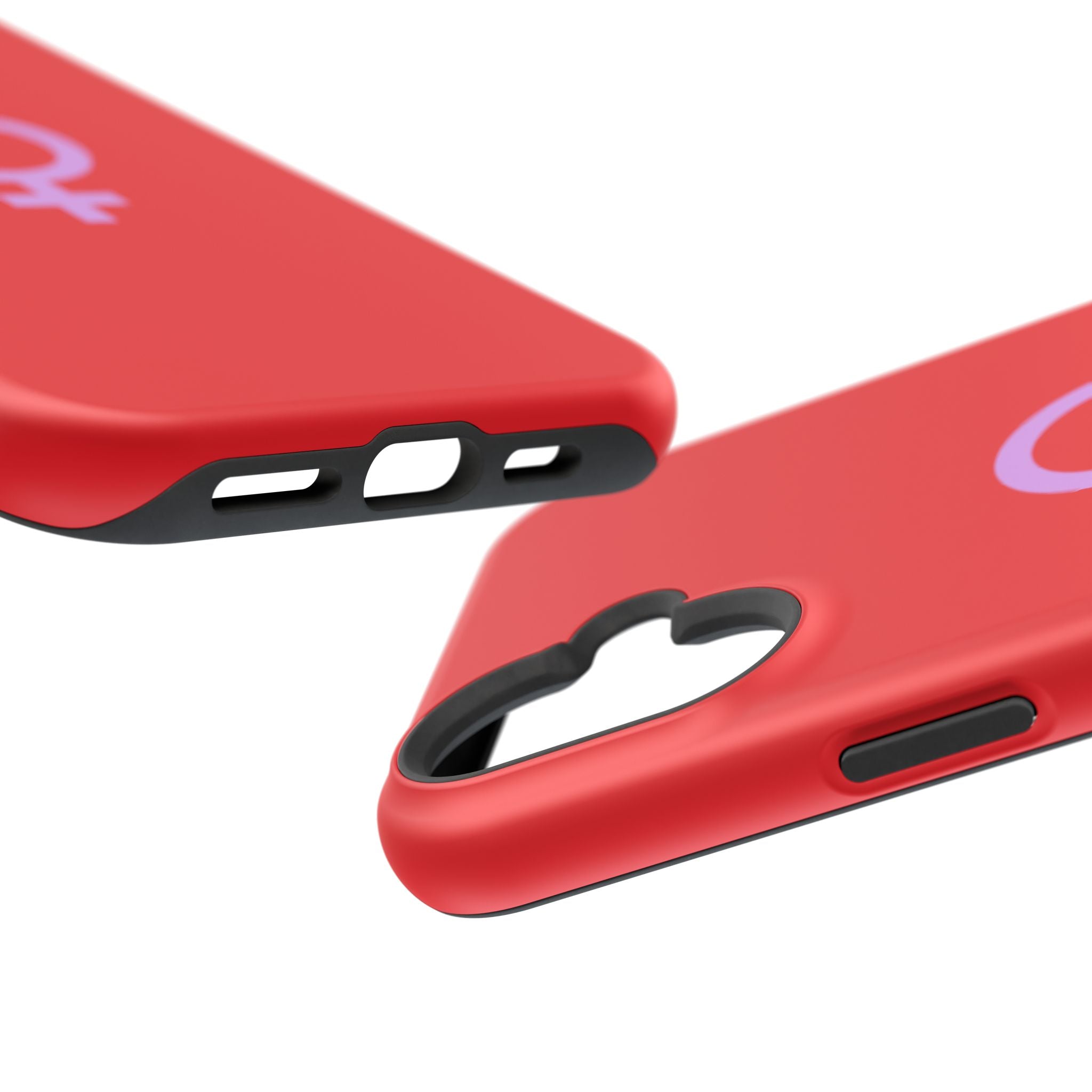 Venus Female Symbol phone case | Impact-Resistant Case, Red