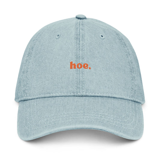 Hoe Denim Hat (Embroidery)