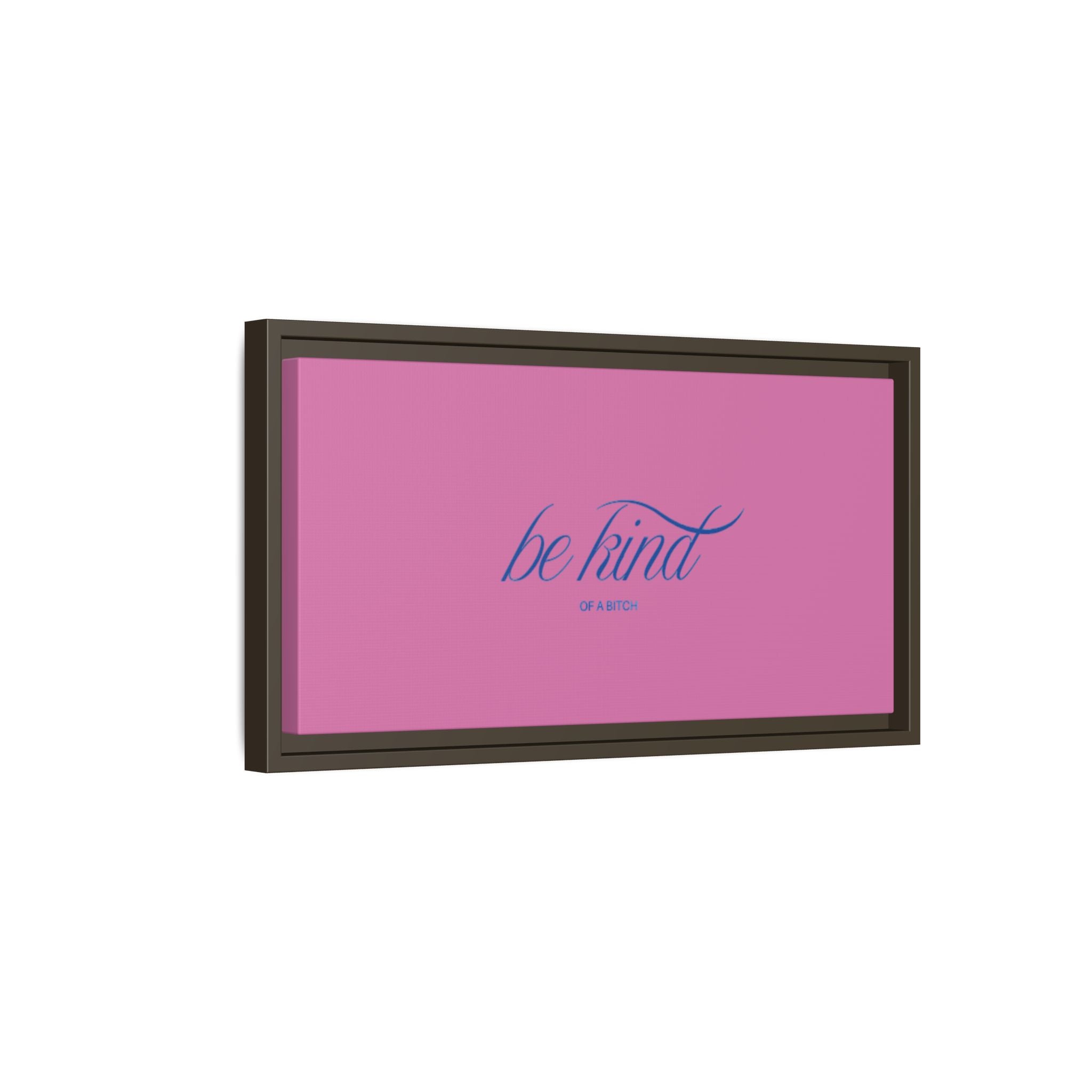Matte Canvas, Framed (Multi-color)