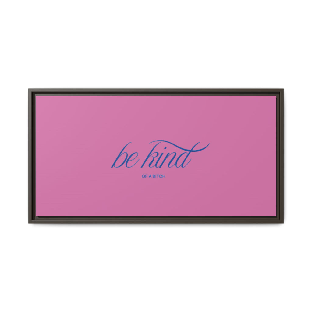 Matte Canvas, Framed (Multi-color)