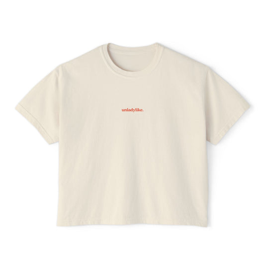Unladylike Boxy Tee
