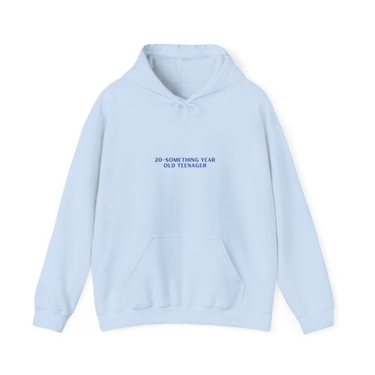 Young at Heart Sky Blue Hoodie